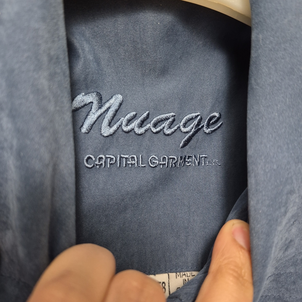 Elegant Blue Coat for Women - Picture 4 of 13